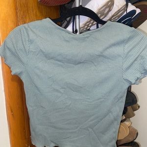 Sage green Short sleeve